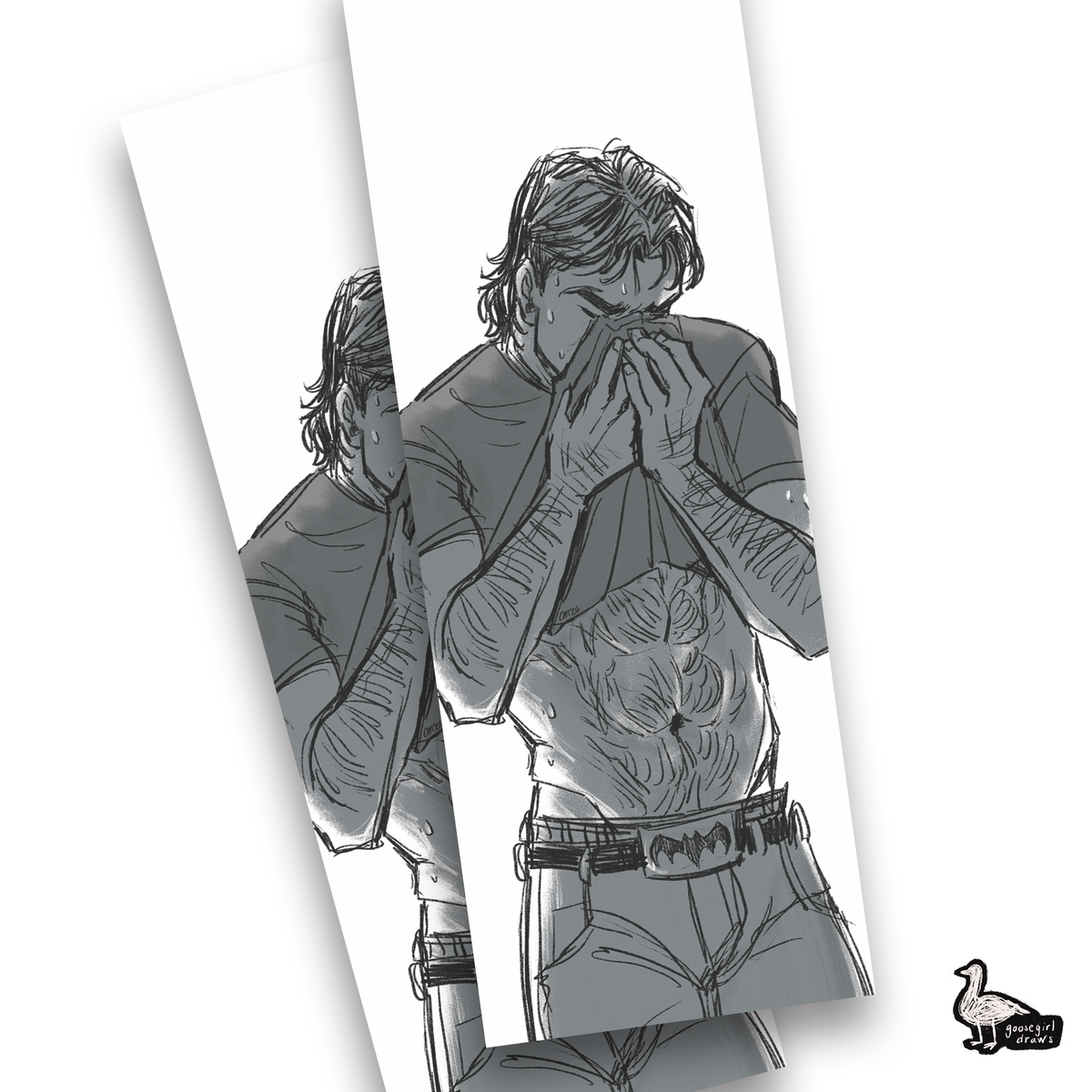 Hard Work Bookmark