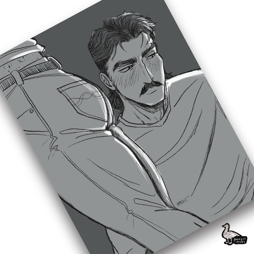 Don't Look Jesse Print