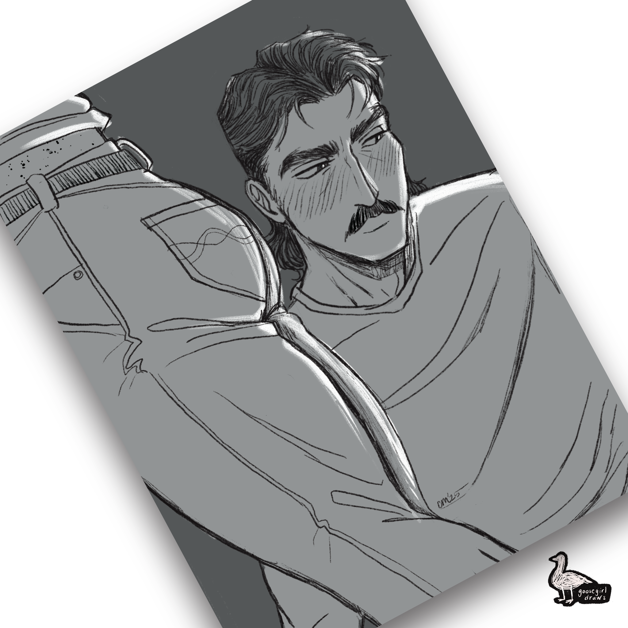 Don't Look Jesse Print