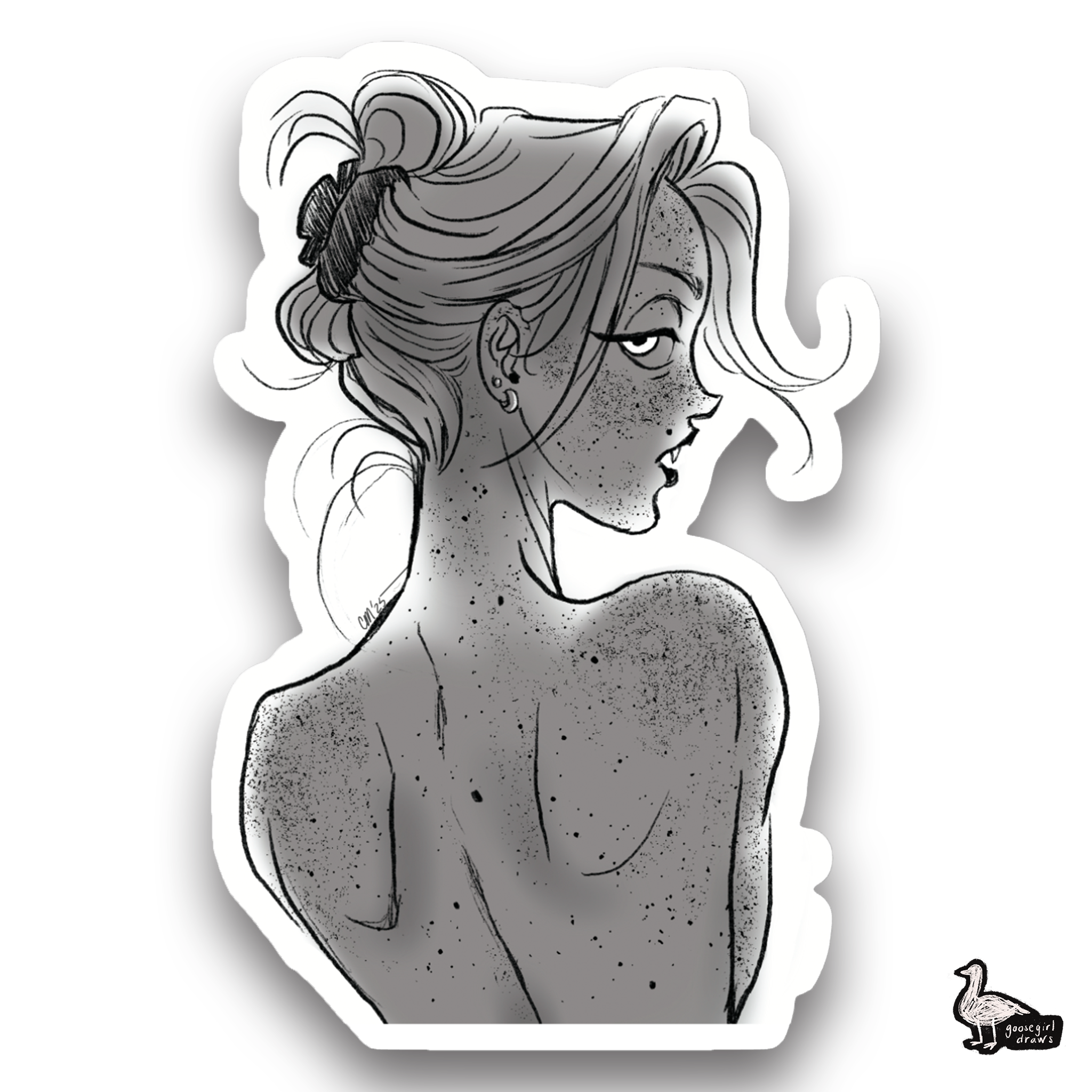 Dot Lookback Sticker