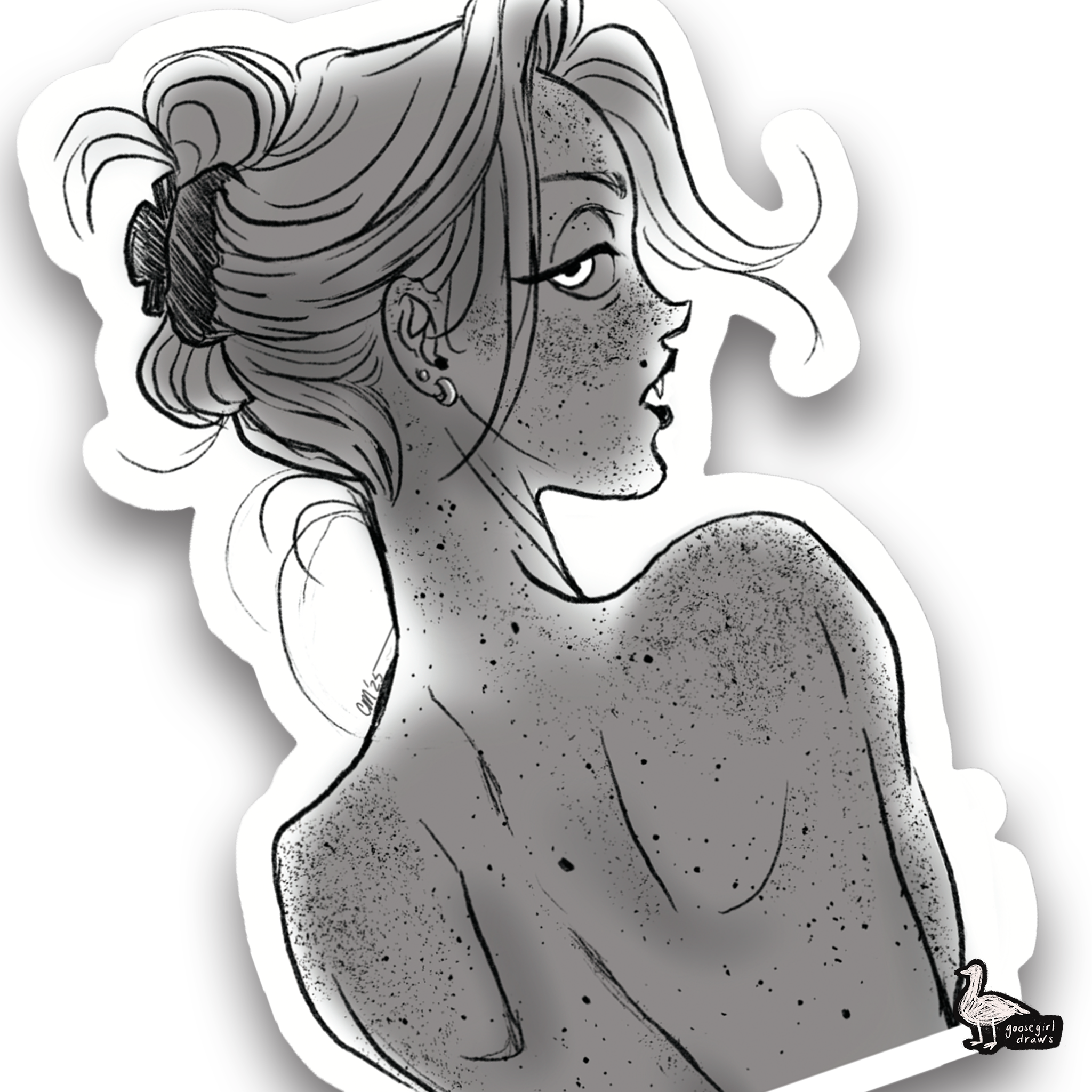 Dot Lookback Sticker